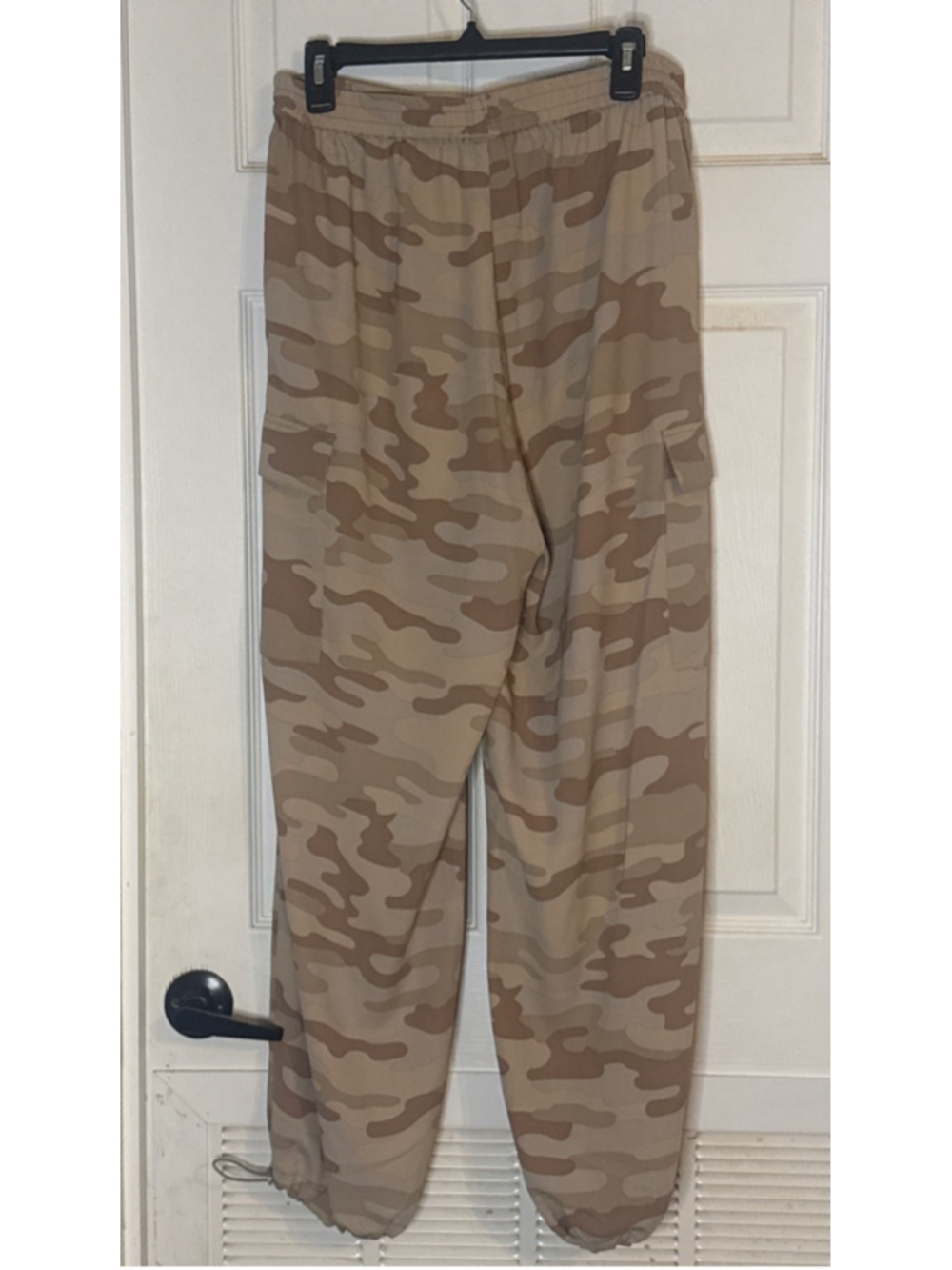 Modern Works Tan Brown Camo Joggers Size L - Picture 2 of 3
